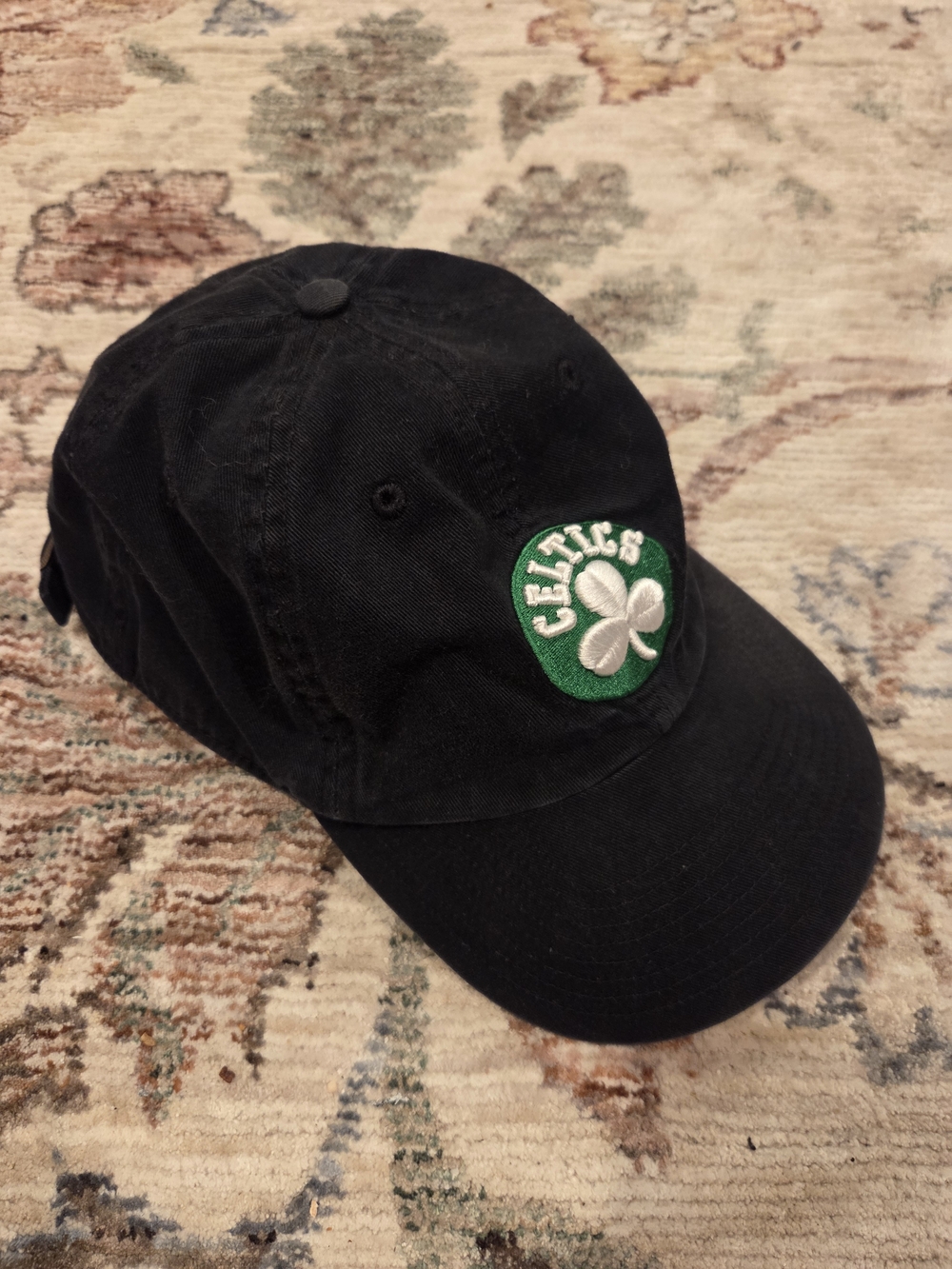 Boston Celtics 47 Brand Black Dad Hat